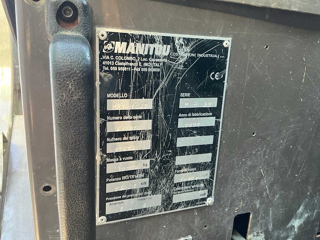 Manitou mrt1542 turbo m-e2 telescopic verreiker - afbeelding 48 van  52