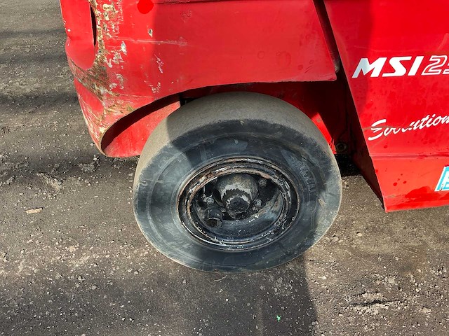 Manitou msi 25d vorkheftruck - afbeelding 3 van  26