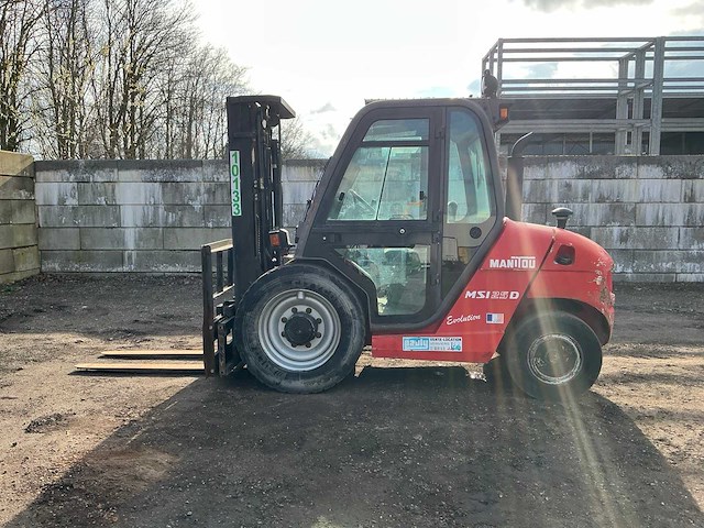 Manitou msi 25d vorkheftruck - afbeelding 11 van  26