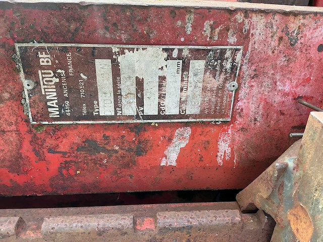 Manitou vorkheftruck - afbeelding 3 van  22