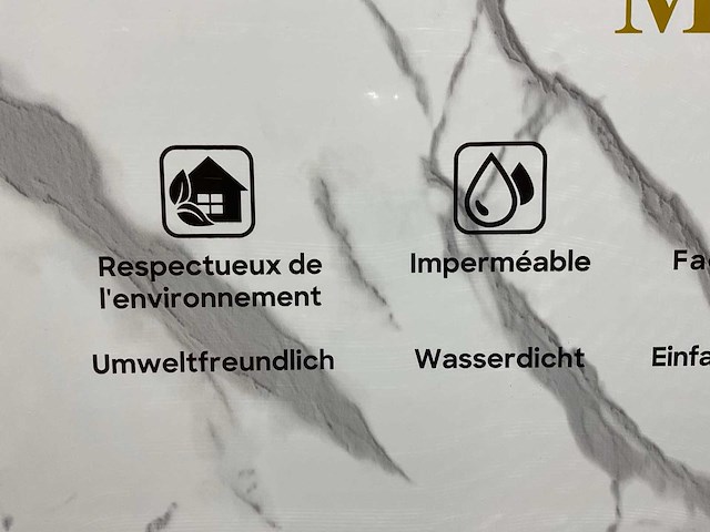 Mann - 30162 - 2600x1220x4 mm - douche & badwand - afbeelding 2 van  2