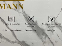 Mann - 30162 - 2600x1220x4 mm - douche & badwand - afbeelding 5 van  7