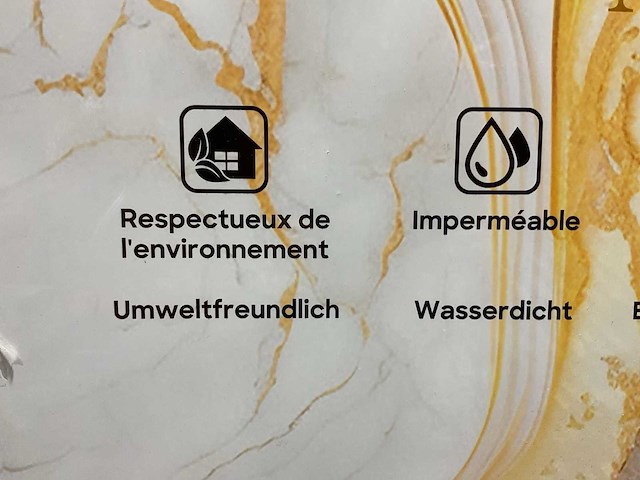 Mann - 30235 - 2600x1220x4 mm - douche & badwand - afbeelding 2 van  3