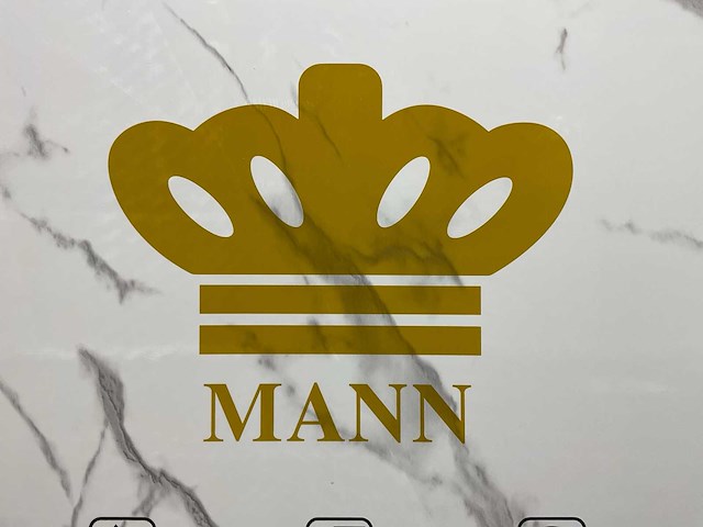 Mann 30162 260x122x40cm douche & badwand 4 panelen - afbeelding 6 van  8