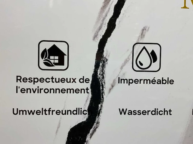 Mann 30229 2600x1220x4 mm douche & badwand - afbeelding 4 van  8