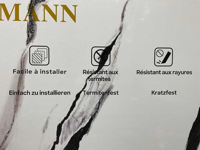 Mann 30229 260x122x40cm douche & badwand 4 panelen - afbeelding 14 van  19