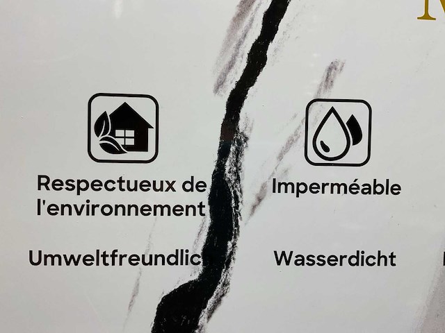 Mann 30229 260x122x40cm douche & badwand 4 panelen - afbeelding 4 van  8