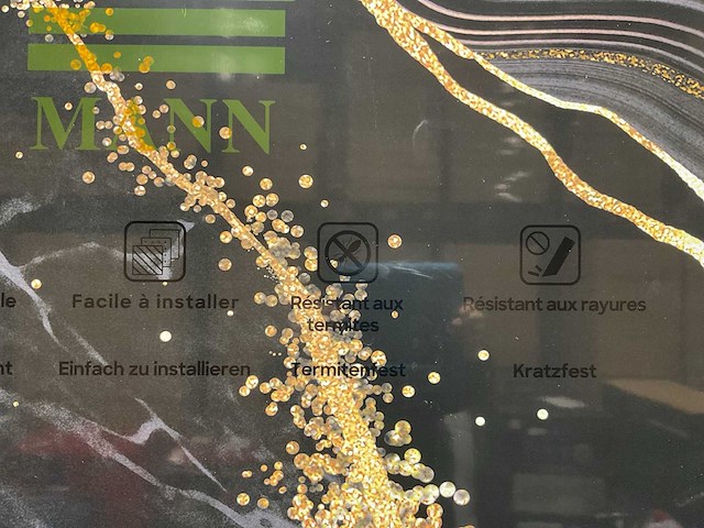 Mann 30231 260x122x40cm douche & badwand 4 panelen - afbeelding 6 van  8