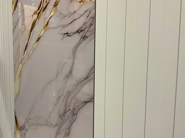 Mann 30233 260x122x40cm douche & badwand 4 panelen - afbeelding 5 van  19