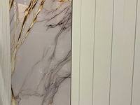 Mann 30233 260x122x40cm douche & badwand 4 panelen - afbeelding 5 van  19