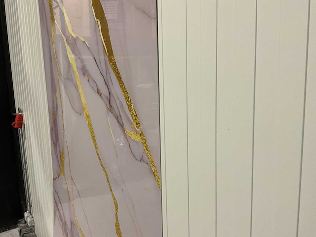 Mann 30234 260x122x40cm douche & badwand 4 panelen - afbeelding 5 van  19