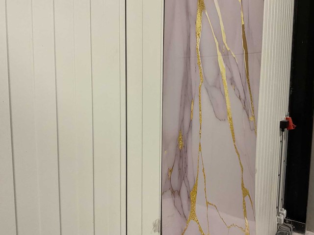 Mann 30234 260x122x40cm douche & badwand 4 panelen - afbeelding 6 van  19