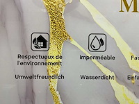 Mann 30234 260x122x40cm douche & badwand 4 panelen - afbeelding 13 van  19