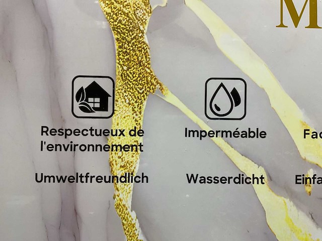 Mann 30234 260x122x40cm douche & badwand 4 panelen - afbeelding 6 van  8