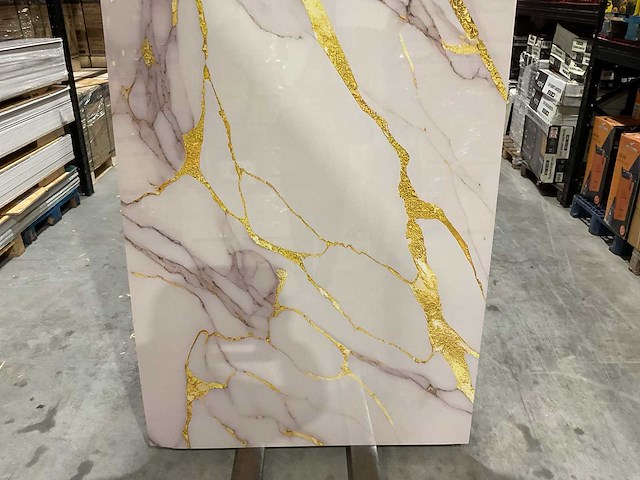 Mann 30234 260x122x40cm douche & badwand 4 panelen - afbeelding 3 van  8