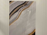 Mann 30237 260x122x40cm douche & badwand 4 panelen - afbeelding 3 van  19