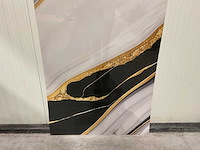 Mann 30237 260x122x40cm douche & badwand 4 panelen - afbeelding 4 van  19