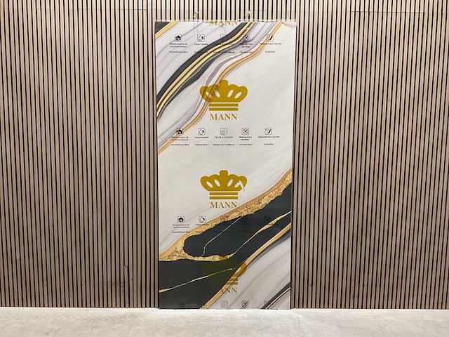 Mann 30237 260x122x40cm douche & badwand 4 panelen - afbeelding 12 van  19