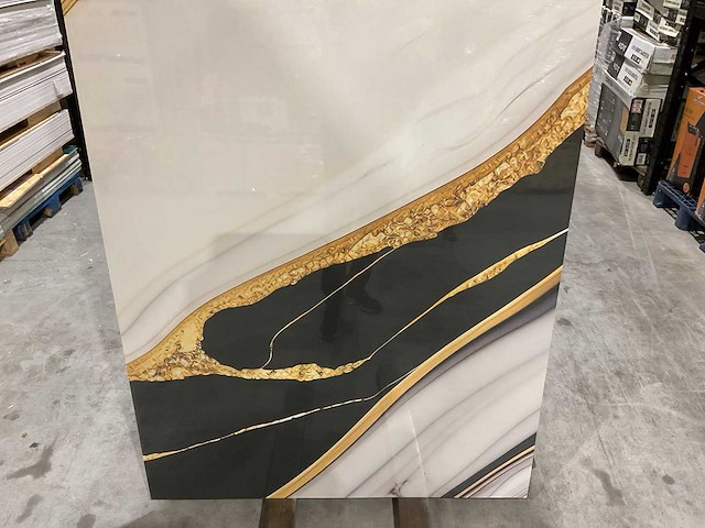 Mann 30237 260x122x40cm douche & badwand 4 panelen - afbeelding 3 van  8