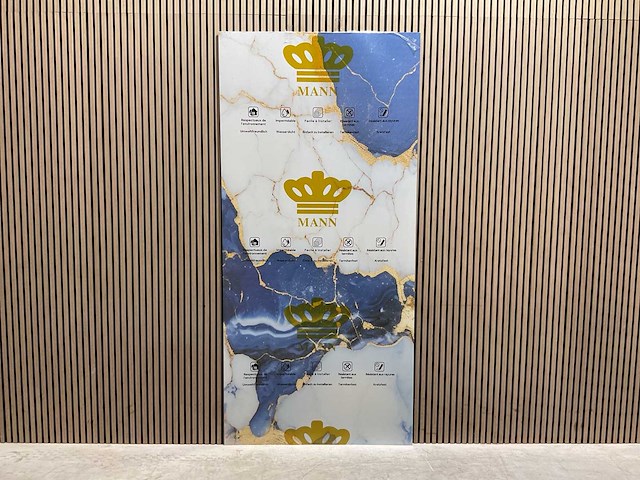 Mann 30238 260x122x40cm douche & badwand 4 panelen - afbeelding 1 van  20