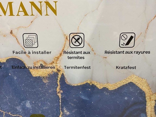 Mann 30238 260x122x40cm douche & badwand 4 panelen - afbeelding 7 van  8