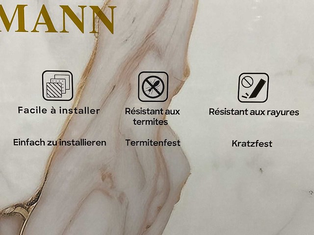 Mann 30239 260x122x40cm douche & badwand 4 panelen - afbeelding 14 van  19