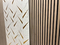 Mann 30240 260x122x40cm douche & badwand 4 panelen - afbeelding 14 van  17