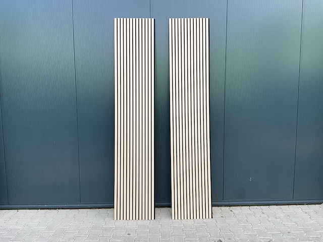 Mann burlywood 2600x520x18 akoestisch wandpaneel 10 dozen 20 panelen - afbeelding 1 van  2