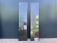 Mann dark brown 2700x600x18 akoestisch wandpaneel 5 dozen 10 panelen - afbeelding 3 van  7