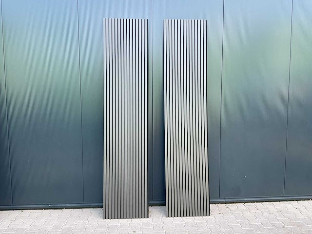 Mann grey 2700x600x18 akoestisch wandpaneel 10 dozen 20 panelen - afbeelding 1 van  7