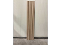 Mann oak 206 2600x520x18 akoestische wandpanelen 16 dozen 32 panelen - afbeelding 2 van  4