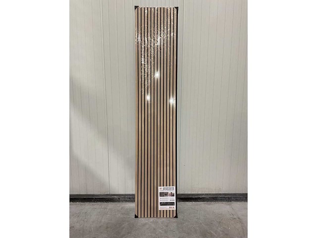 Mann oak 206 2600x520x18 akoestische wandpanelen 16 dozen 32 panelen - afbeelding 2 van  4