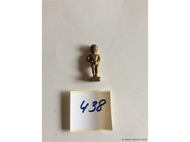 Manneke pis brons mini - afbeelding 1 van  2