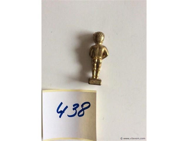 Manneke pis brons mini - afbeelding 2 van  2