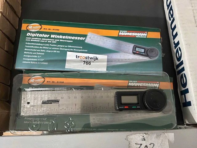 Mannesmann digitale winkelhaak (2x) - afbeelding 1 van  2