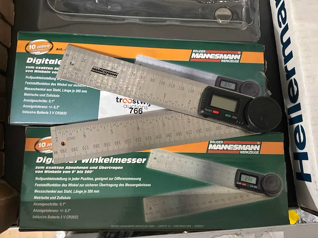 Mannesmann digitale winkelhaak (2x) - afbeelding 2 van  2