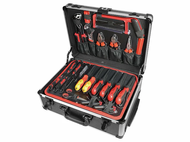 Mannesmann m29076 gereedschapstrolley 211 delig gereedschapskoffer - afbeelding 6 van  6