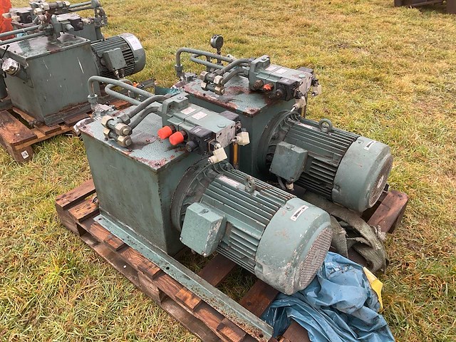 Mannesmann rexroth hydraulisch aggregaat (2x) - afbeelding 2 van  6