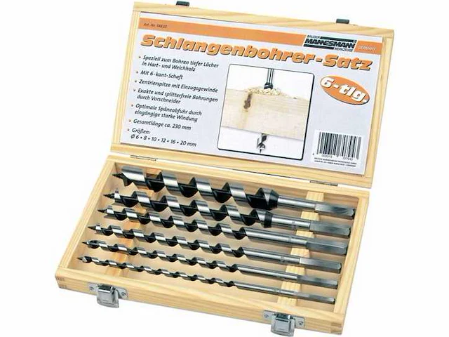 Mannesmann slangenboorset - afbeelding 1 van  3