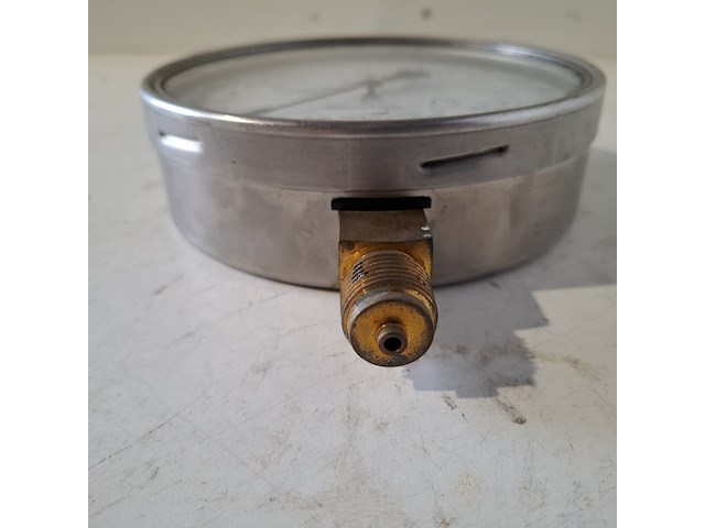 Manometer 0-10 bar fijne schaalverdeling, wikawika, 2019 - afbeelding 2 van  3