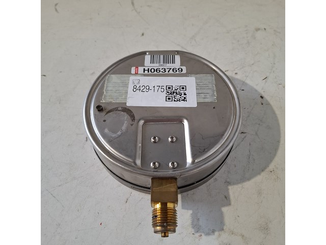 Manometer 0-10 bar fijne schaalverdeling, wikawika, 2019 - afbeelding 3 van  3