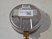 Manometer 0-10 bar fijne schaalverdeling, wikawika, 2019 - afbeelding 3 van  3