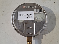 Manometer 0-10 bar fijne schaalverdeling, wikawika, 2019 - afbeelding 3 van  3