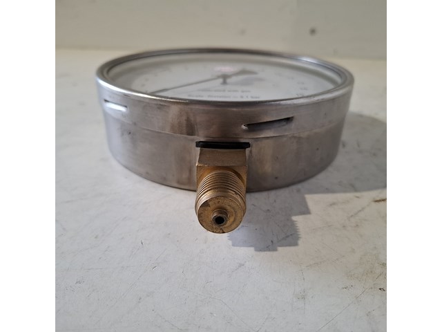 Manometer 0-16bar fijne schaalverdeling, wikawika, 2017 - afbeelding 2 van  3