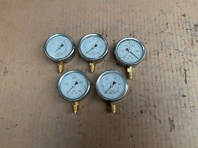Manometers (5x) - afbeelding 1 van  2