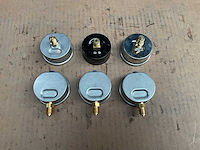 Manometers (6x) - afbeelding 1 van  1