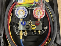 Manometerset voor airco of koelinstallaties in koffer mastercool - afbeelding 2 van  8