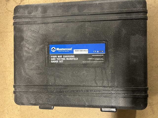 Manometerset voor airco of koelinstallaties in koffer mastercool - afbeelding 3 van  8