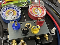 Manometerset voor airco of koelinstallaties in koffer mastercool - afbeelding 5 van  8