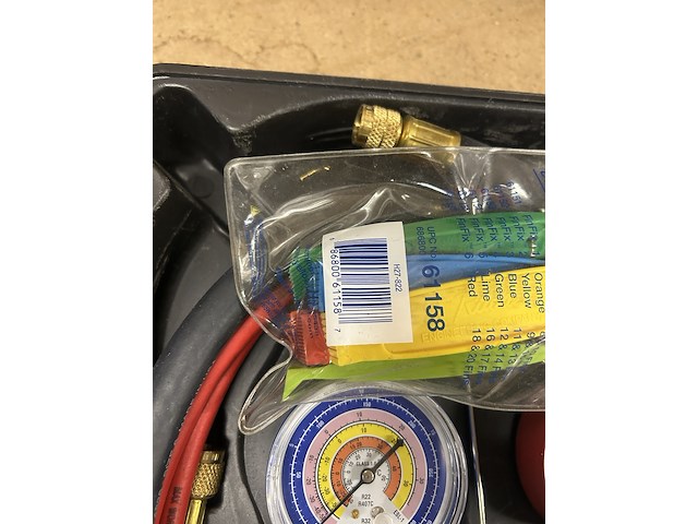 Manometerset voor airco of koelinstallaties in koffer mastercool - afbeelding 8 van  8